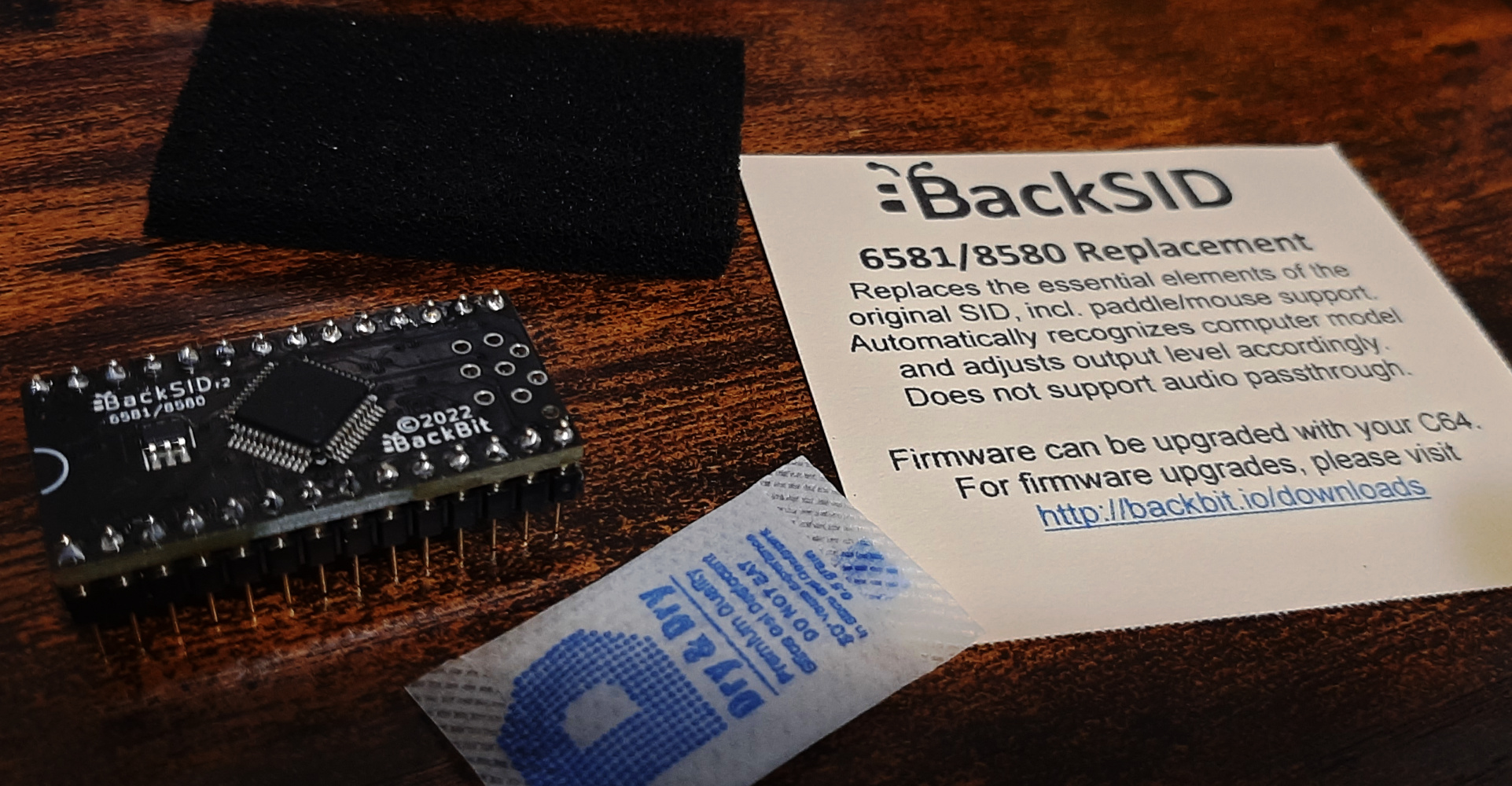 BackSID™ (6581/8580 SID replacement)